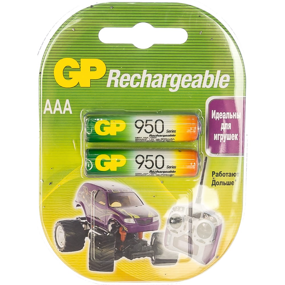 Аккумулятор GP R03 95 AAАHC BL2 Аккумулятор GP R03 95 AAАHC BL2
